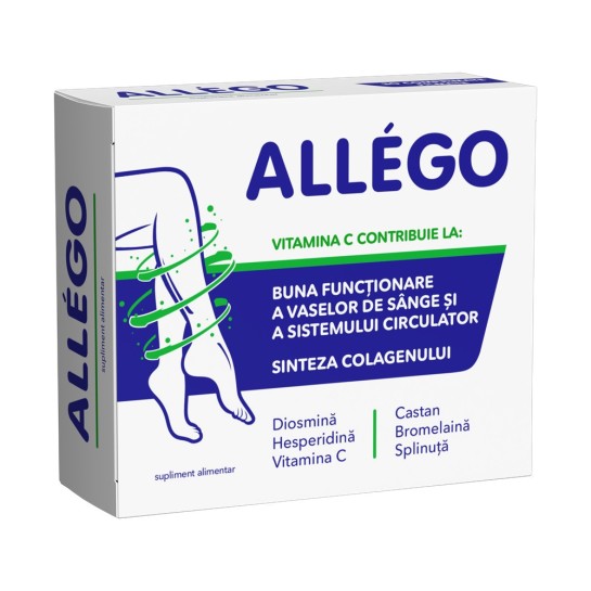 Allego, 30 comprimate filmate, Fiterman Pharma