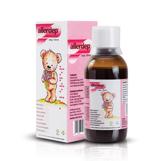 Allerdep sirop copii, 150ml, Erbozeta