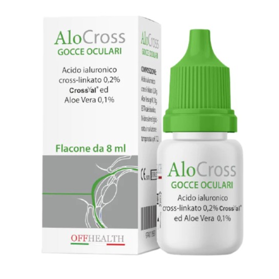 AloCross, solutie oftalmică lubrifiantă, 8ml, OFF Italia