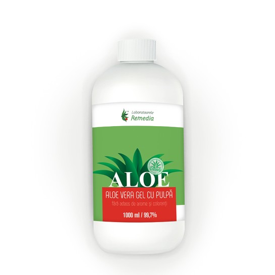 Aloe vera gel natural, 1000ml, Remedia