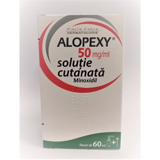 Alopexy 5% solutie cutanată, 60ml, Pierre Fabre
