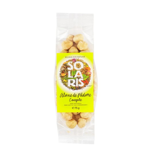 Alune de padure coapte 75g Solaris