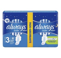 Always duo pack ultra night, 12 bucati, Procter & Gamble