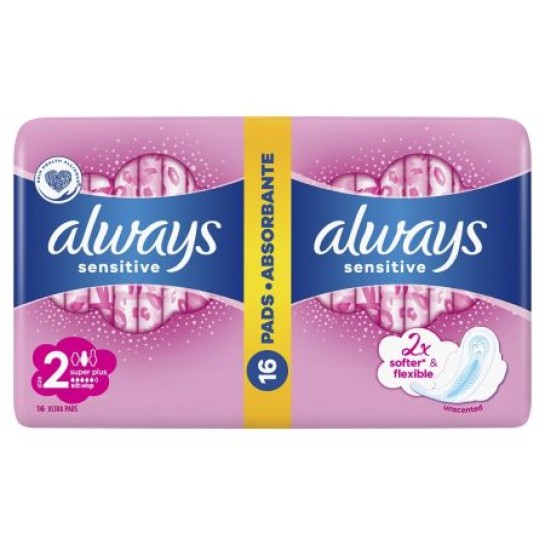 Always duo pack ultra super plus, 16 bucăti, Procter & Gamble