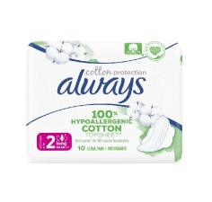 Always naturals single, marime 2, 10 bucati, Procter & Gamble