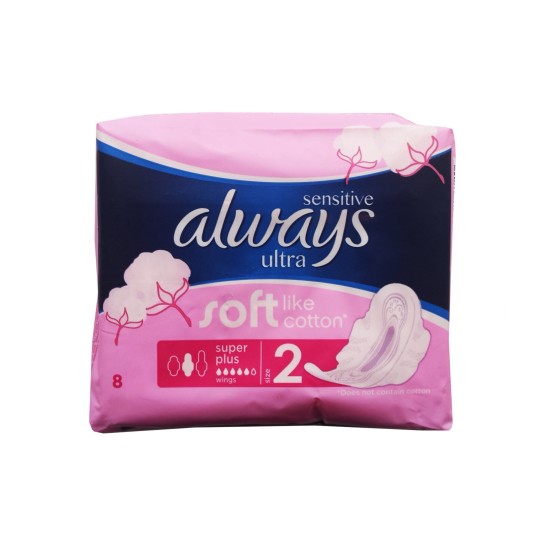 Always sensitive ultra super plus, 8 bucăti, Procter & Gamble
