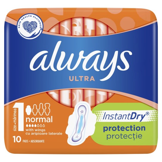 Always ultra normal, 10 bucăti, Procter & Gamble