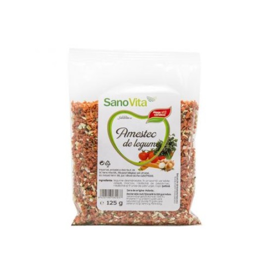 Amestec de legume 125g, SanoVita