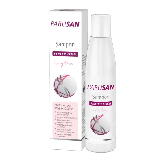 Parusan, sampon pentru păr lung, 200 ml, Theiss Naturwaren 