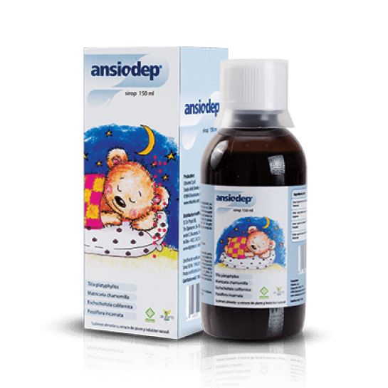 Ansiodep sirop copii, 150ml, Erbozeta