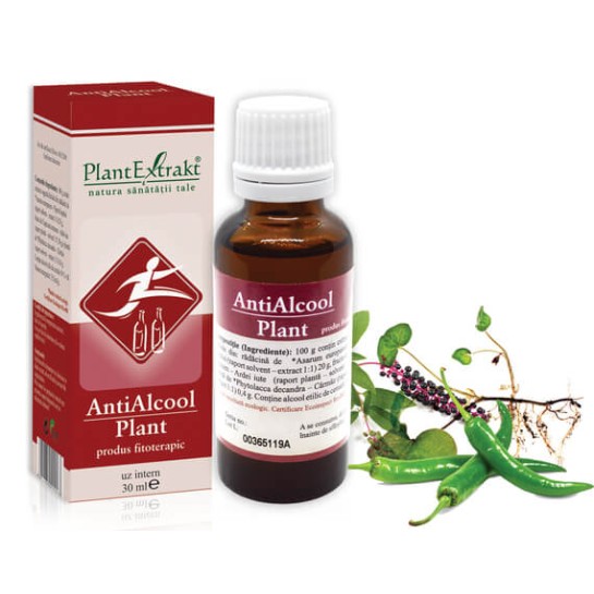 Antialcool plant 30ml, PlantExtrakt