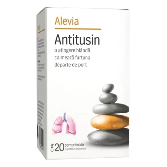  Antitusin 20 comprimate, Alevia 