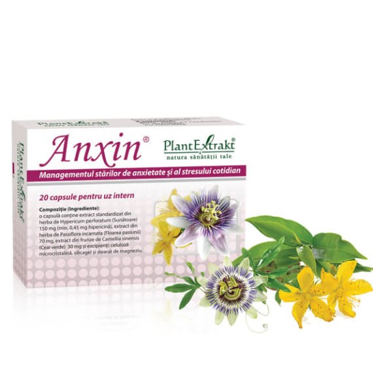 Anxin, 20 capsule, PlantExtrakt