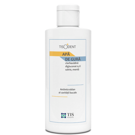 Apă de gură clorhexidină 0.1%, 150 ml, Tis