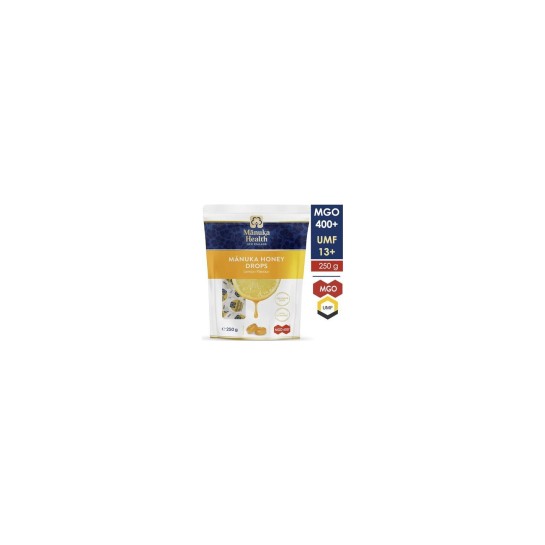 Apiland Bomboane cu miere de manuka Mgo (400+) lamaie 250g
