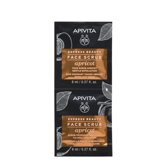 Apivita Express exfoliant caise 2x8ml 