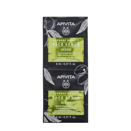 Apivita Express exfoliant masline 2x8ml
