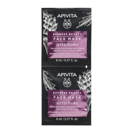 Apivita Express masca anghinare ten tern si patat 2x8ml