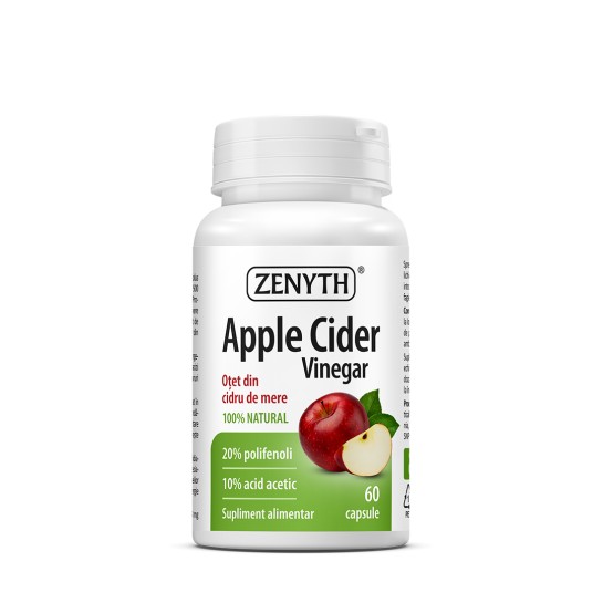 Apple Cider Vinegar, 60 capsule, Zenyth