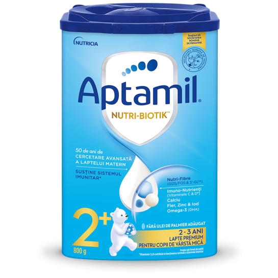 Aptamil junior Nutri-biotik 2+ lapte praf 800g, de la 2 ani, Milupa