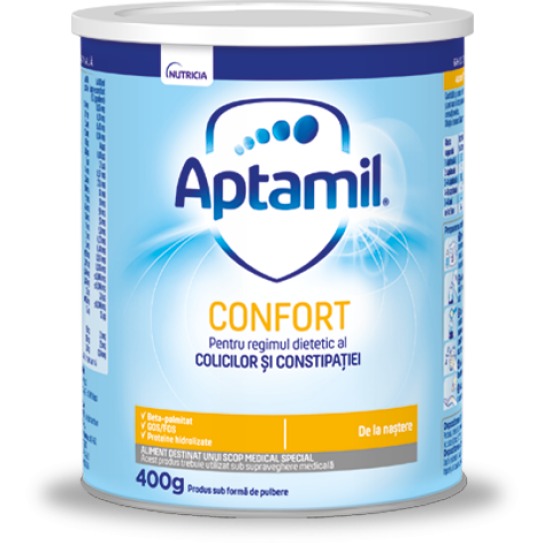 Aptamil Confort lapte praf 400g, de la nastere Milupa