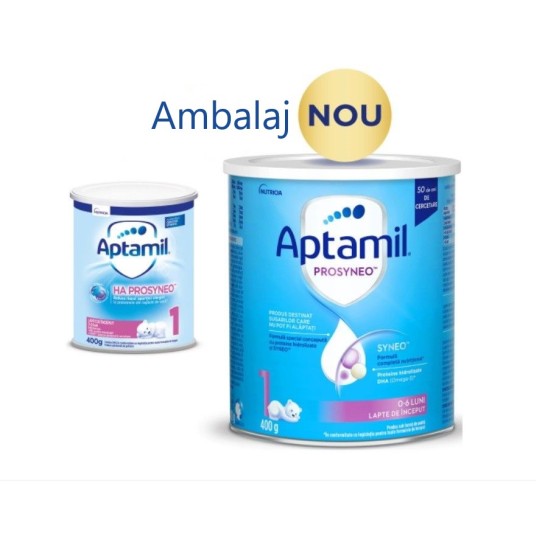 Aptamil Prosyneo 1, lapte praf 400g, 0-6 luni, Milupa