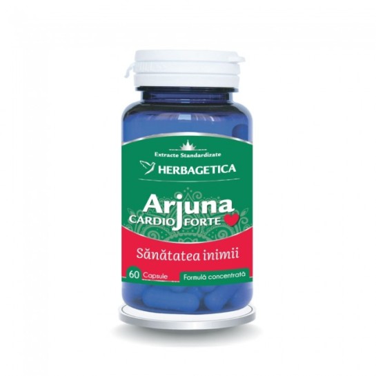 Arjuna Cardio forte 60 capsule, Herbagetica