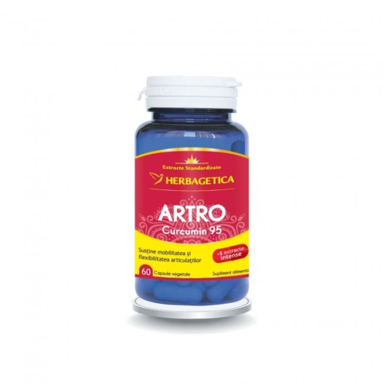 Artro curcumin 95 60 capsule, Herbagetica
