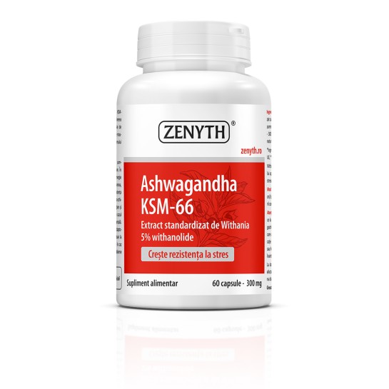 Ashwagandha, KSM-66, 60 capsule, Zenyth