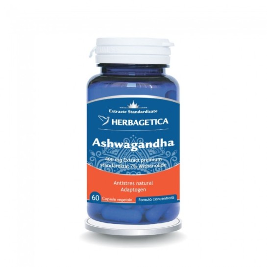 Ashwagandha 60 capsule, Herbagetica