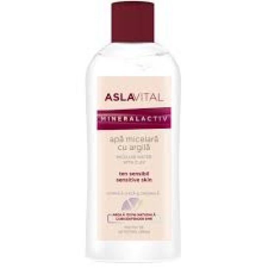       Aslavital Apa micelara cu argila 150ml 