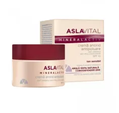 Aslavital Crema antirid antipoluare spf10