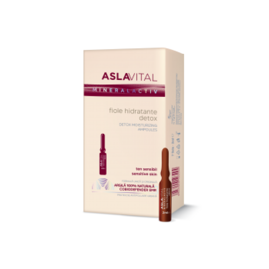  Aslavital fiole hidratante detox 7x2ml 