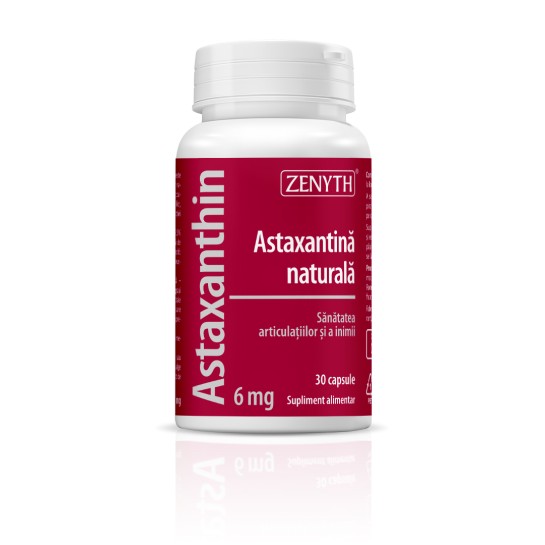 Astaxanthin 6 mg, 30 capsule