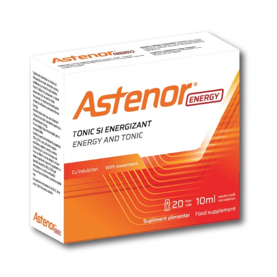 Astenor energy, solutie orală, 20 fiole, 10 ml, Biessen Pharma