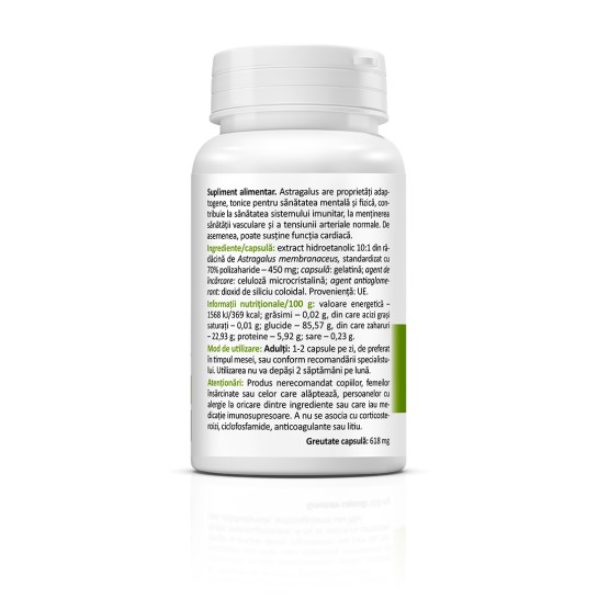 Astragalus, 450mg, 30 capsule, Zenyth 