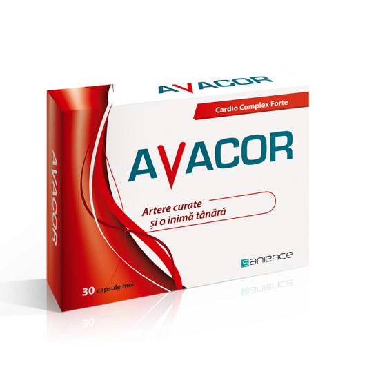 Avacor, 30 capsule moi, Sanience