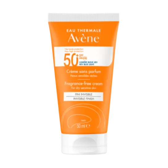 Avene sun 50+ crema triabsorb  fara parfum 50ml