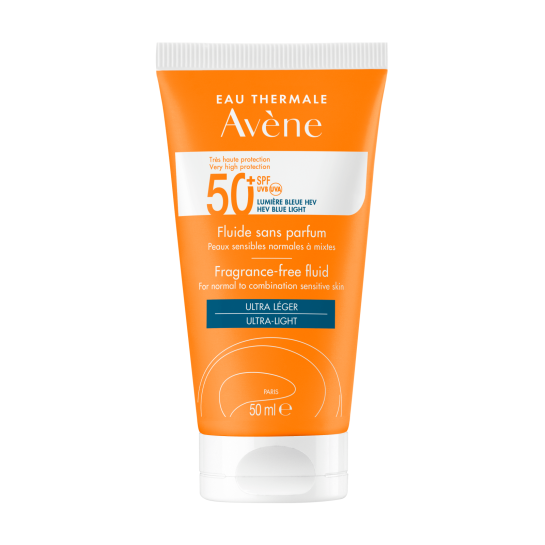 Avene sun 50+ Fluid fara parfum triabsorb 50ml