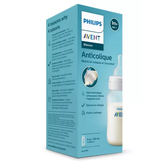 Avent biberon anti-colici 206ml, 1M+