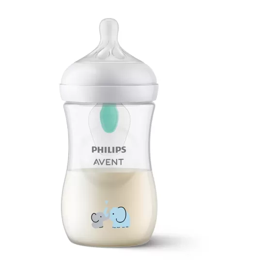Avent biberon natural response 260ml deco elefant 1M+ (SCY673/81)