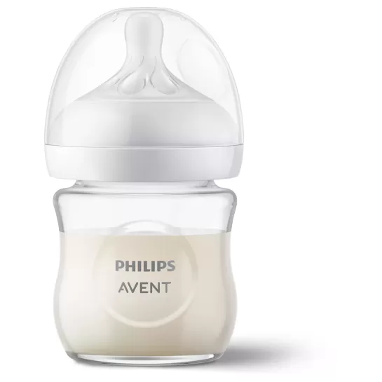 Avent biberon natural response sticlă 120ml 0M+ (SCY930/01)