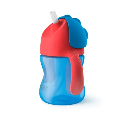 Avent Cană cu pai si manere, 200ml 