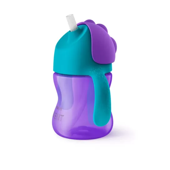 Avent Cană cu pai si manere, 200ml 