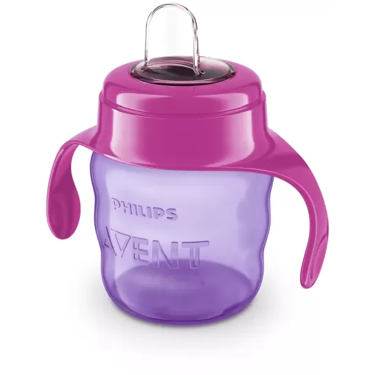 Avent Cană cu tetină de formare cu manere, 200ml