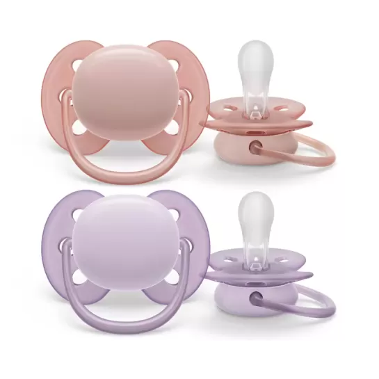 Avent suzetă ultra soft 0-6 luni (SCF091/31)