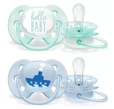Avent suzeta ultra soft 0-6 luni (SCF222/01)