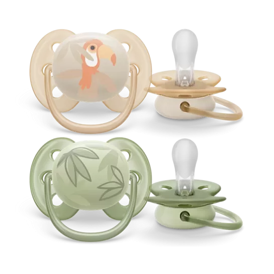 Avent suzetă ultra soft tropical 0-6 luni (SCF091/07)