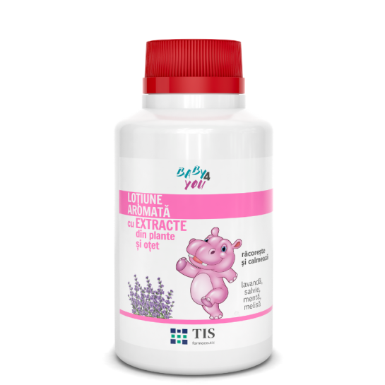 Baby 4 you, lotiune din plante, 100 ml, Tis
