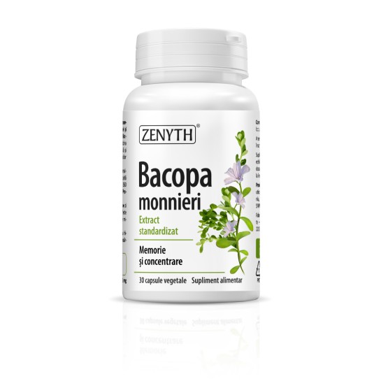 Bacopa monnieri, 30 capsule